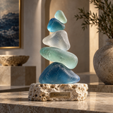 Avellunese™ Coastal Balance Stone Sculpture