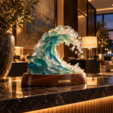 Avellunese™ Ocean Crest Wave Sculpture