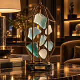 Avellunese™ Harbor Prism Glass Lantern Sculpture