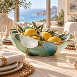 Avellunese™ Ocean Bloom Shell Bowl Sculpture